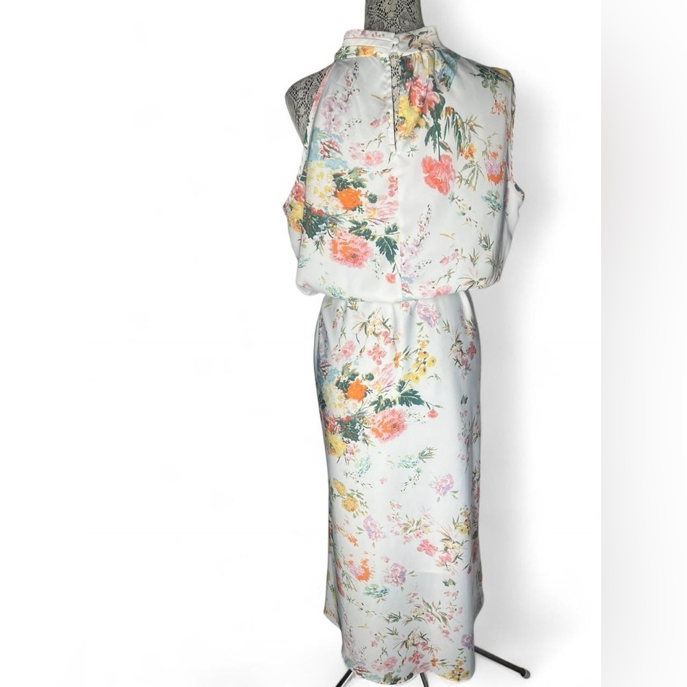 Floral Sleeveless Maxi Dress - Picture 3 of 7
